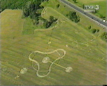 Kietrzem, Poland crop circle, aerial photo 22
