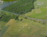Kietrzem, Poland crop circle, aerial photo 24