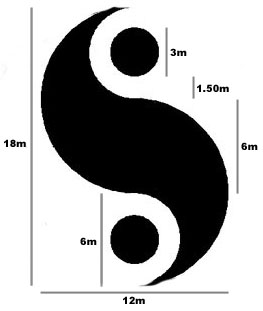 Belgian formation was, Belgium crop circle, diagram 3