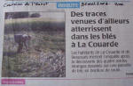 Full disclosure: made by Greenpeace, France crop circle, aerial photo 14
