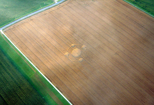 KRAPJE, Slovenia crop circle, aerial photo 3