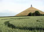 Genval, Belgium crop circle, aerial photo 23