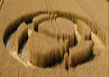 This formation was discovered and, Netherlands crop circle, aerial photo 5