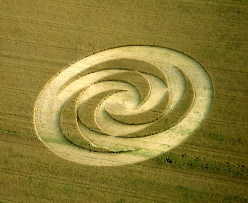 Switzerland, Switzerland crop circle, aerial photo 16