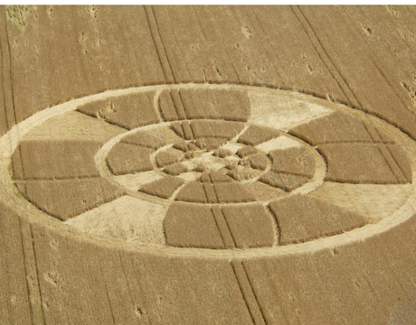 Switzerland, Switzerland crop circle, aerial photo 11