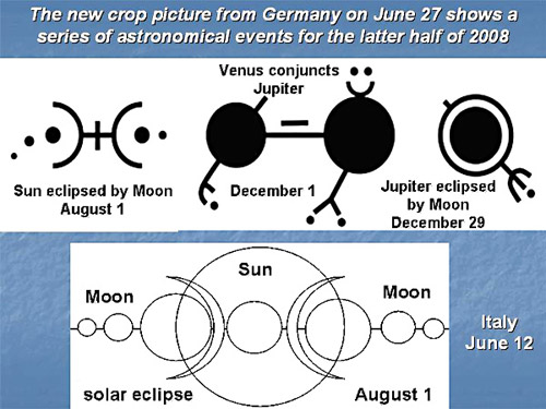 Horb-Bildechngen, Baden_Wuerttemberg, Germany crop circle, aerial photo 3