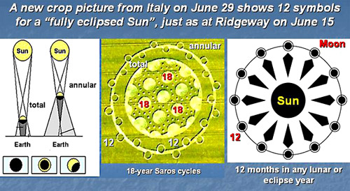 Villanova D'Asti, Piemonte, Italy crop circle, aerial photo 7