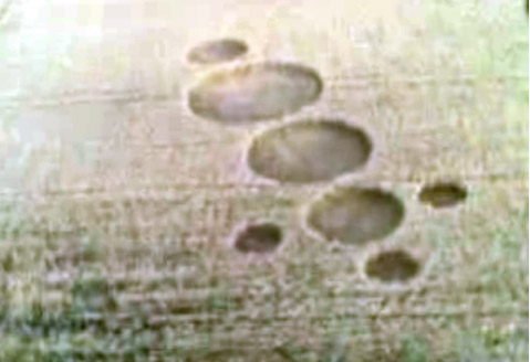 Longirod, VD, Switzerland crop circle, aerial photo 2
