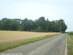 Crop Circle Behind the fortified farm of Freloux, Belgium crop circle, aerial photo 17