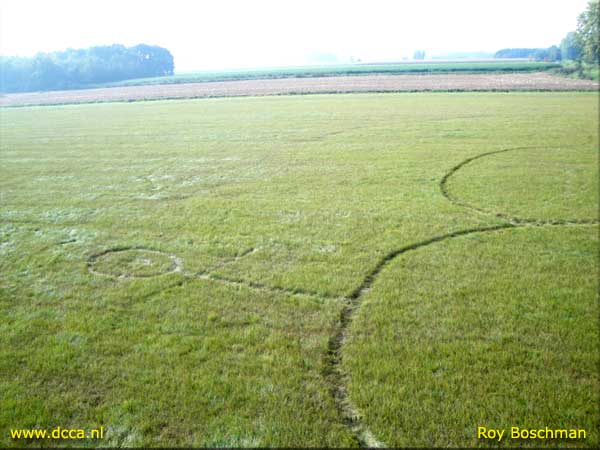 Hoeven (3), Noord Brabant, Netherlands crop circle, aerial photo 2