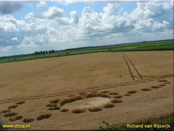 Zevenbergen, Noord Brabant, Netherlands crop circle, aerial photo 9