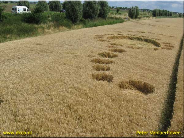 Zevenbergen, Noord Brabant, Netherlands crop circle, aerial photo 5