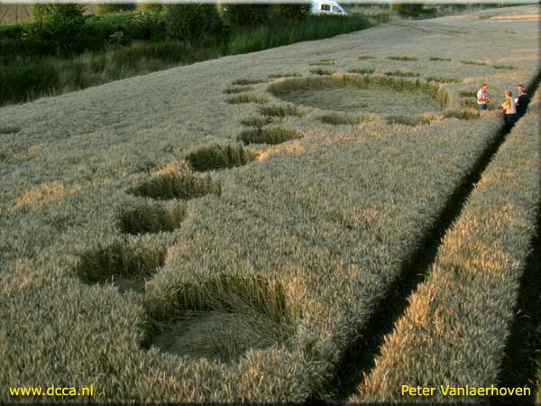 Zevenbergen, Noord Brabant, Netherlands crop circle, aerial photo 6