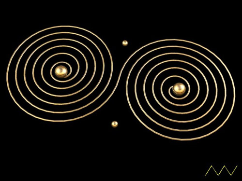 Barterode / Esebeck, Niedersachsen (Lower Saxony), Germany crop circle, aerial photo 3