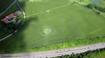 Ehlen, Hessen (Hessia), Germany crop circle, aerial photo 5