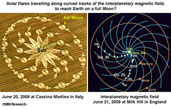 Cascina Martina, Torino, Italy crop circle, aerial photo 5