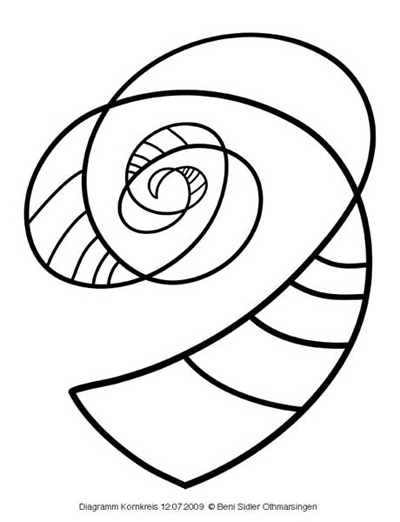 Thurgau, Switzerland crop circle, diagram 4