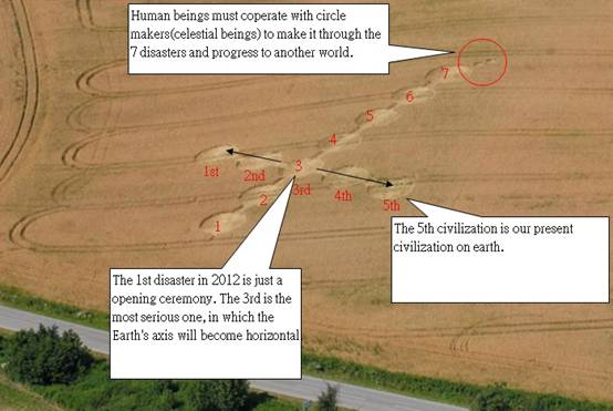 Crop Circle atSveti Martin, Croatia crop circle, aerial photo 9