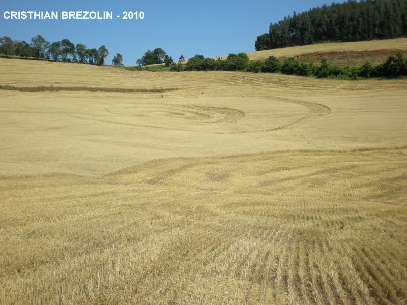 Ipuacú- Santa Catarina, Brazil crop circle, aerial photo 2