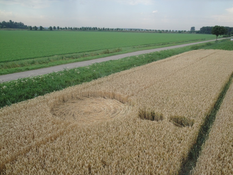 Zevenbergen (2), Noord Brabant, Netherlands crop circle, aerial photo 6
