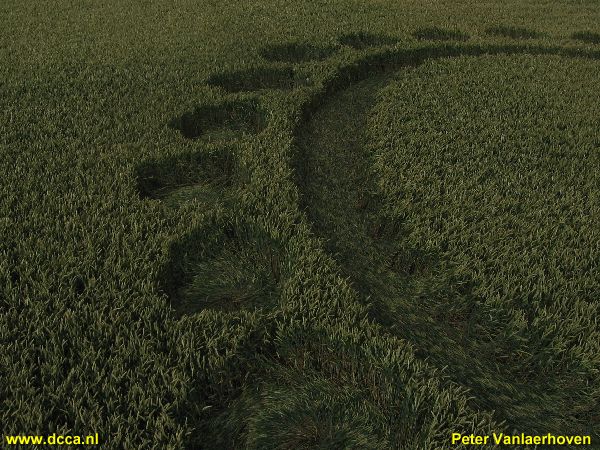 Zevenbergen (2), Noord Brabant, Netherlands crop circle, aerial photo 10