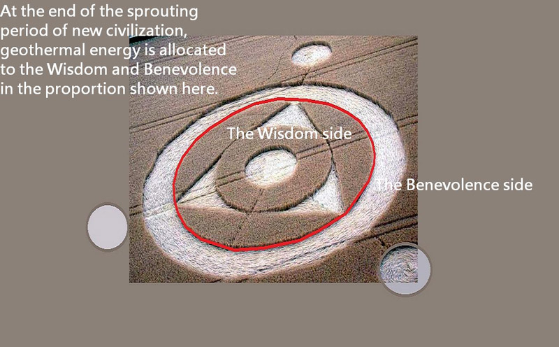 Vigen, nr Limoges, France crop circle, aerial photo 6
