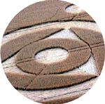 Limoges crop circle, aerial photo 2