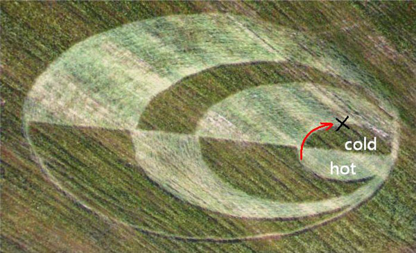 Wismar, Mecklenburg-Vorpommern, Germany crop circle, aerial photo 6