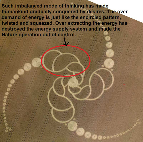 Hochfelden, Zurich, Switzerland crop circle, aerial photo 4