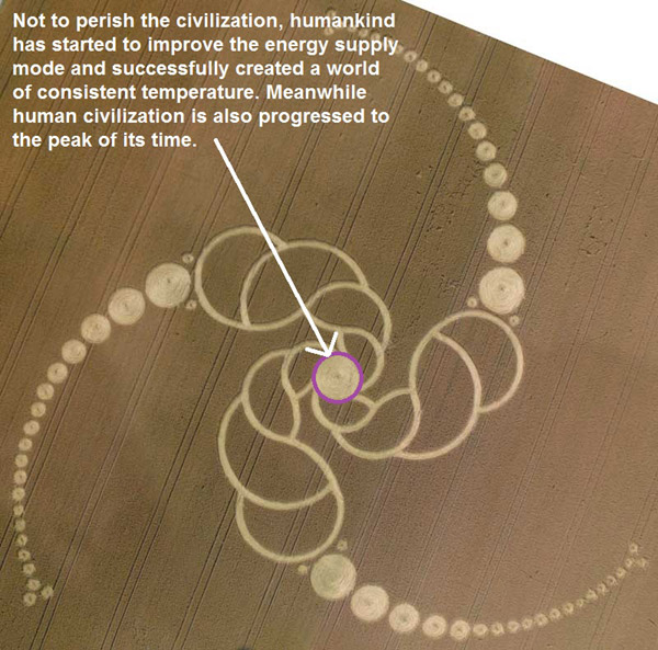 Hochfelden, Zurich, Switzerland crop circle, aerial photo 5