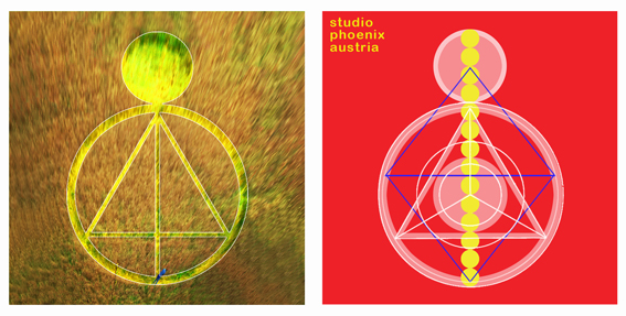 Thomasroith, Austria crop circle, aerial photo 2