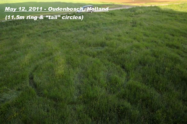 Oudenbosch, Netherlands crop circle, aerial photo 5