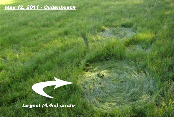 Oudenbosch, Netherlands crop circle, aerial photo 4