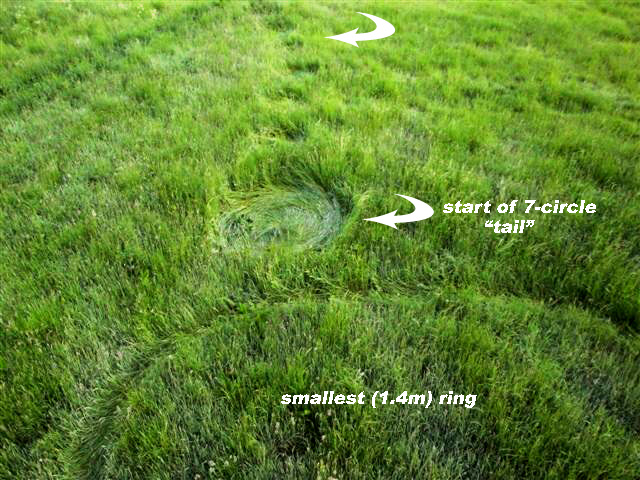 Oudenbosch, Netherlands crop circle, aerial photo 10