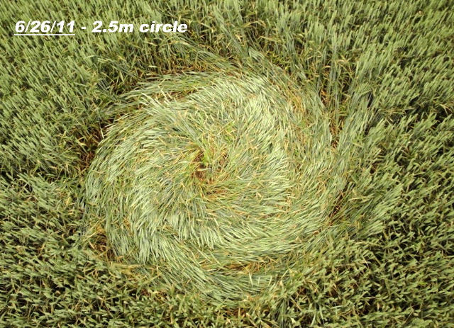 Hoeven, Netherlands crop circle, aerial photo 3