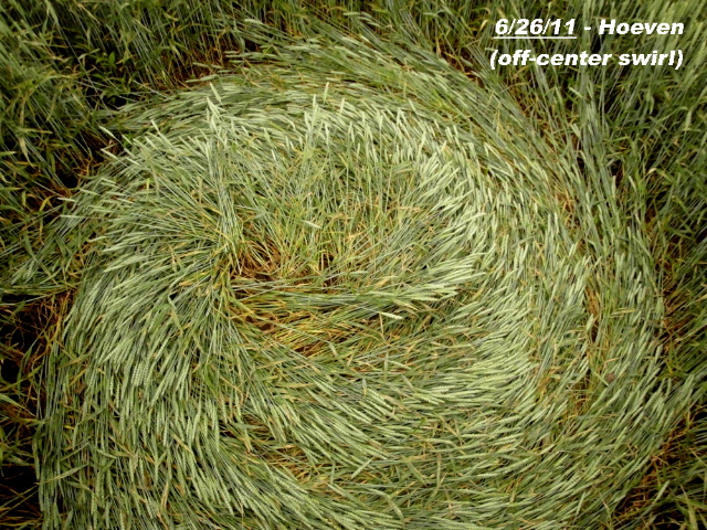 Hoeven, Netherlands crop circle, aerial photo 5