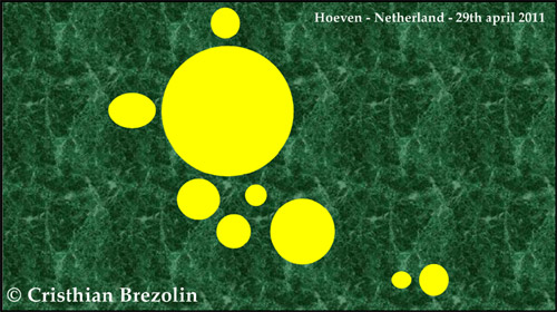 Hoeven, Netherlands crop circle, aerial photo 8