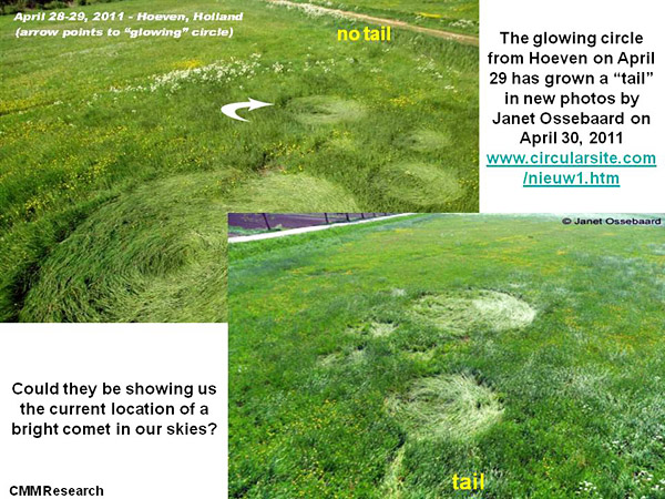 Hoeven, Netherlands crop circle, aerial photo 6