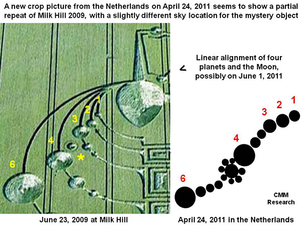 Bosschenhoofd (the "Woodenhead" area), Netherlands crop circle, aerial photo 5
