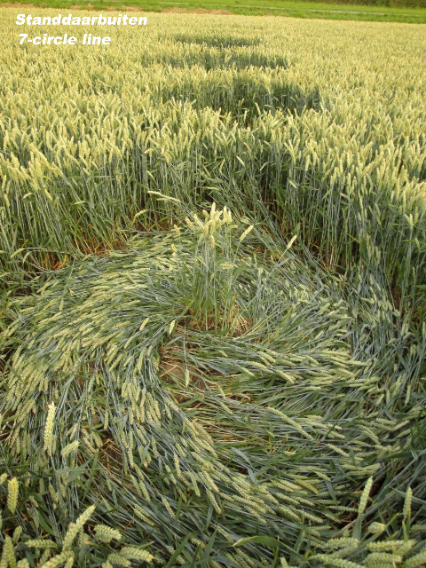 Standdaarbuiten, Netherlands crop circle, aerial photo 10