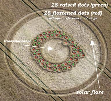Oberschleissheim, Bayern (Bavaria), Germany crop circle, aerial photo 19