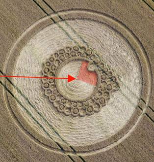 Oberschleissheim, Bayern (Bavaria), Germany crop circle, aerial photo 20