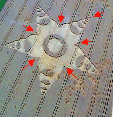 Oberschleissheim, Bayern (Bavaria), Germany crop circle, aerial photo 27