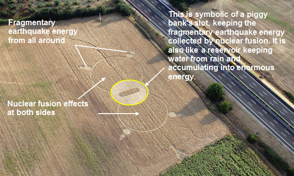 Tor De Sordi, Italy crop circle, aerial photo 7
