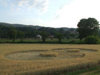 Longara (Vicenza), Italy crop circle, aerial photo 30