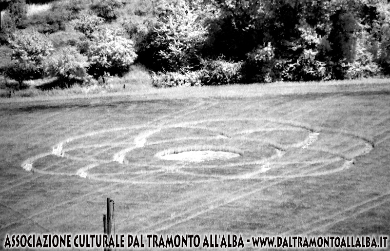 Jesi (Ancona) Marche, Italy crop circle, aerial photo 3