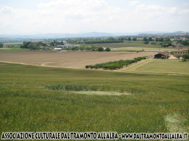 Jesi (Ancona) Marche, Italy crop circle, aerial photo 8