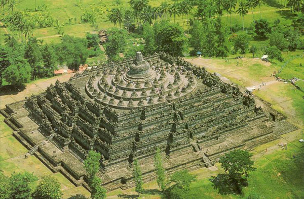 Krasakan, Indonesia crop circle, aerial photo 11