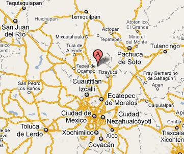 Tlapanaloya Tequixquiac Edo, Mexico crop circle, aerial photo 6