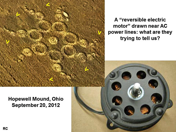 Hopewell Mound Group, Ohio, USA crop circle, aerial photo 20